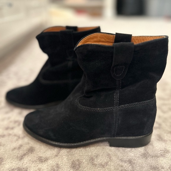 Isabel Marant Crisi Ankle Boot / size 35 / black suede - Picture 7 of 7